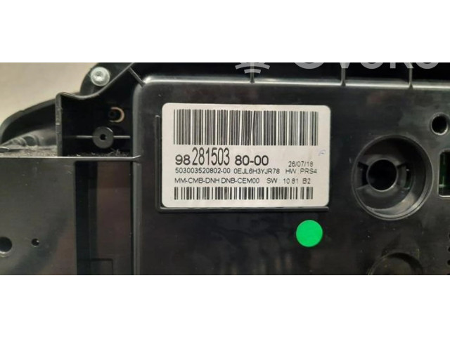 Přístrojová deska  Peugeot 5008 II 2019 9828150380  