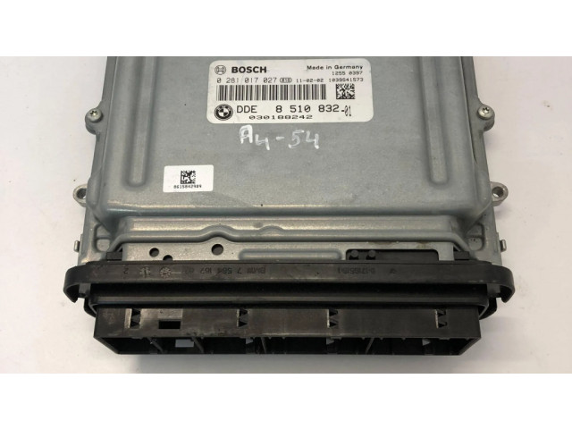 Řídící jednotka 0281017027, 8510832 BMW 3 E90 E91 2010