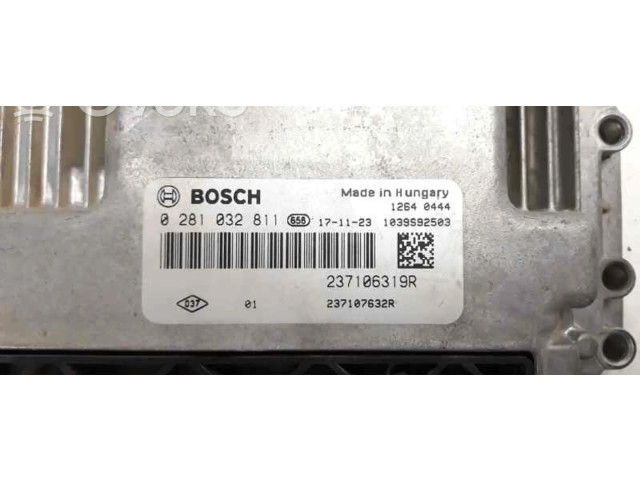 Блок управления двигателя 237106319R, 0281032811 Dacia Dokker