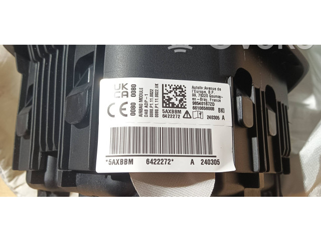 Подушка безопасности водителя 98540167ZD, 6422272 Peugeot 2008 II