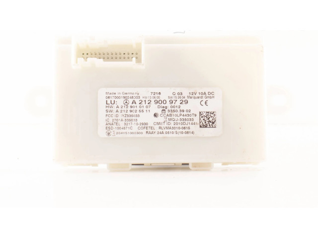 Блок управления A2129009729, A2129025511 Mercedes-Benz A W176