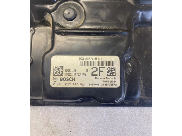 Блок управления двигателя 8200375336   Dacia Logan Pick-Up