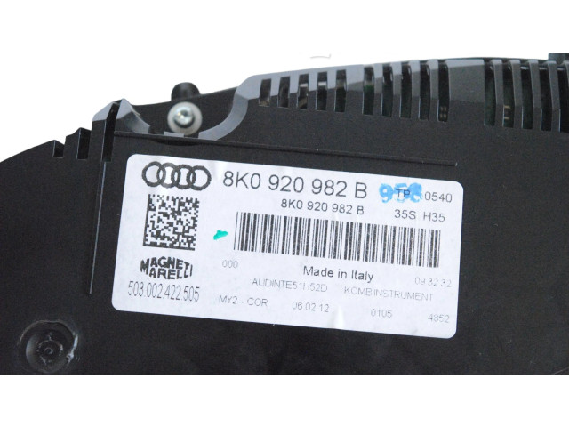 Панель приборов 8K0920982B   Audi A4 Allroad       