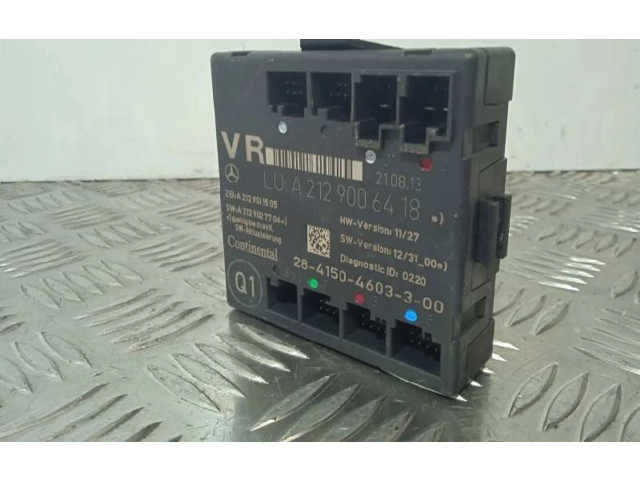 Řídící jednotka A2129006418, DELANTEROIZQUIERDO Mercedes-Benz CLK AMG A208 C208 2014