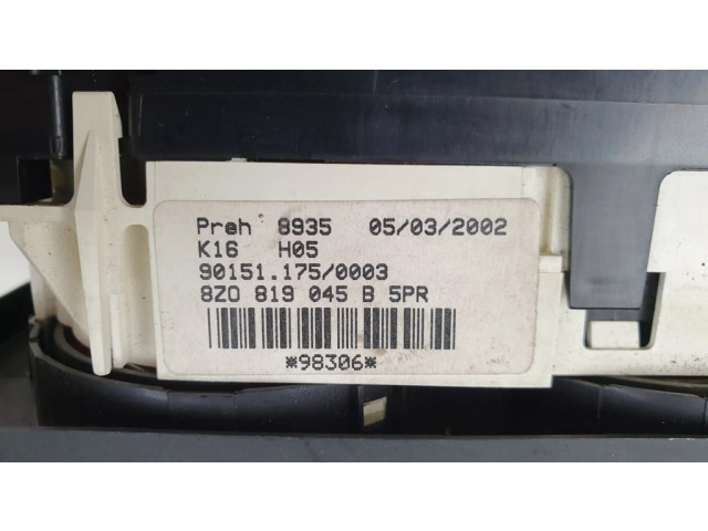 Блок управления климат-контролем 8Z0819045B   Audi A2