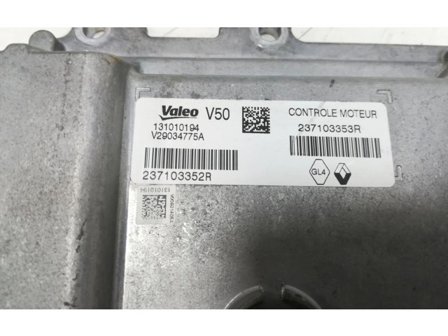 Блок управления двигателем Блок управления 237103353R   Renault Clio I