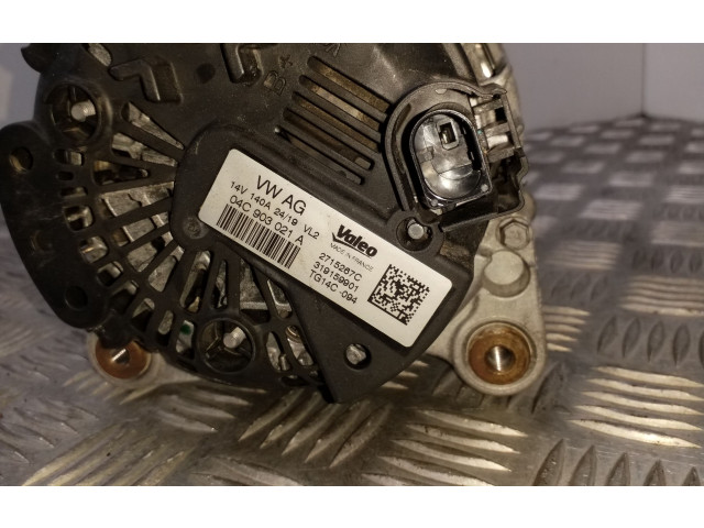 Генератор 04C903021A, 2715267C   Volkswagen Golf VII 1.5     