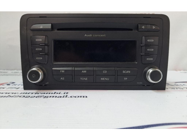 Турбина Радио/ проигрыватель CD/DVD / навигация Audi A3 S3 8P  8P0035186S, 8P0035186S         