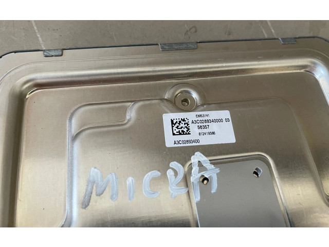 Řídící jednotka A2C38542500, A3C0637050001 Nissan Micra K14 2021