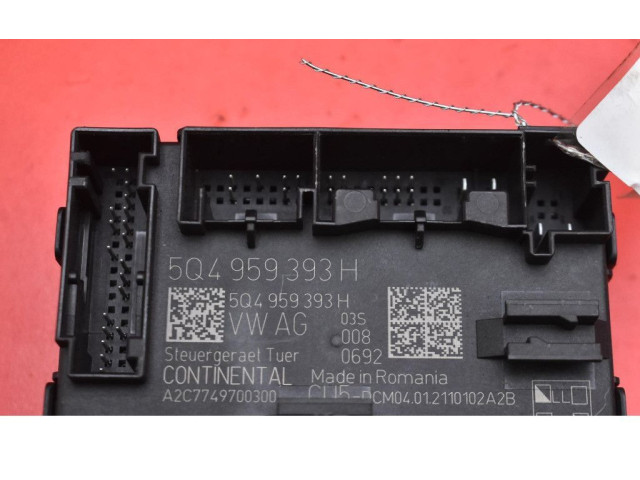 Блок управления двигателем ECU 5Q4959393H, 5Q4959393H Skoda Octavia 985
