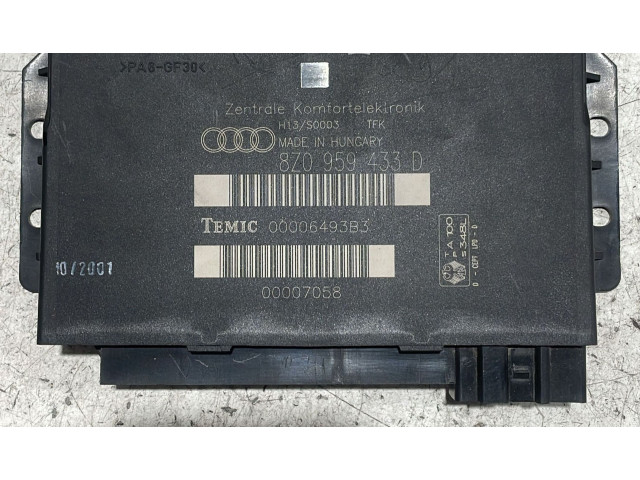 Блок комфорта 8Z0959433D, 8Z0959433D Audi A2