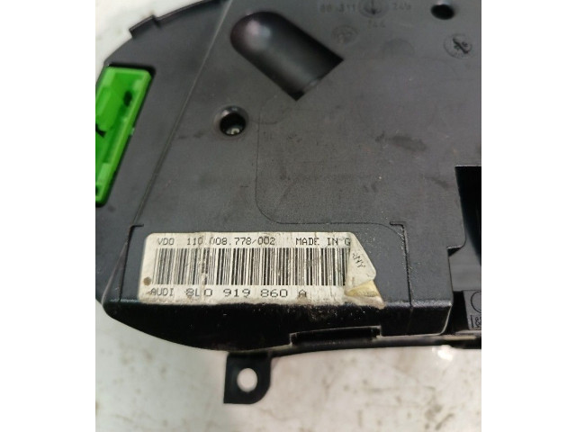 Панель приборов 8L0, 860 Audi A3 S3 8L