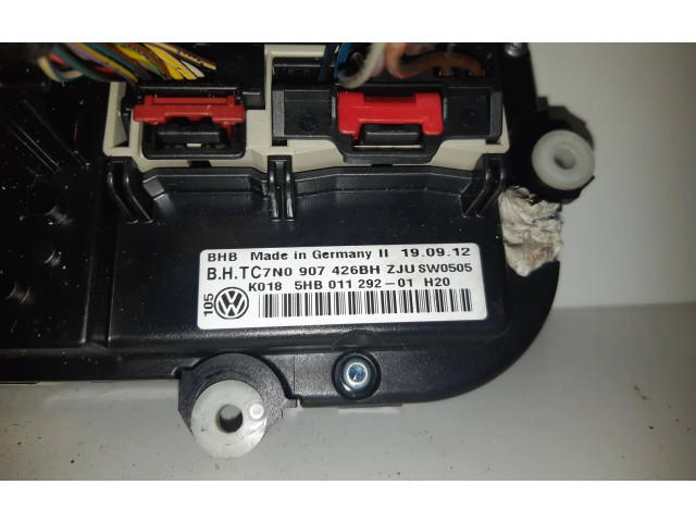 Блок управления климат-контролем 7N0907426BH, 5HB01129201 Volkswagen Touran II