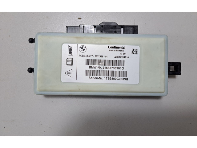 Блок подушек безопасности 6837359, 7911607 BMW X5 F15