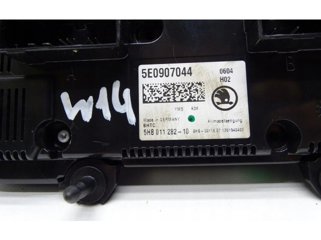 Блок управления климат-контролем 5E0907044 Skoda Octavia Mk3 (5E)