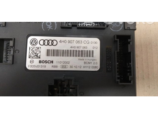 Блок управления 4H0907063, 4H0907063   Audi A7 S7 4G
