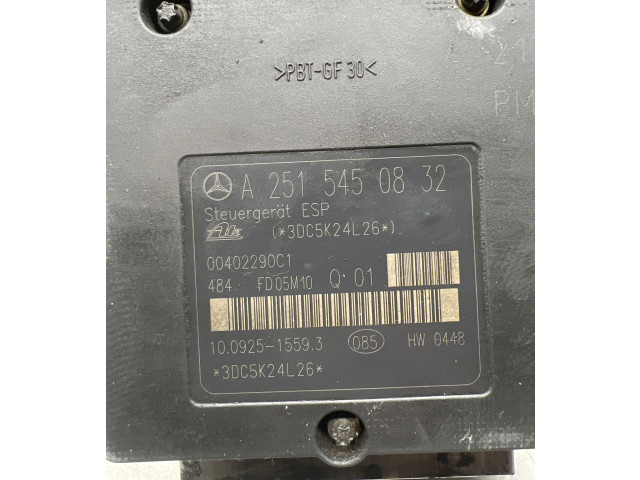 Блок АБС A2515450832, 00402290C1   Mercedes-Benz  ML W164  2005 - 2011 года