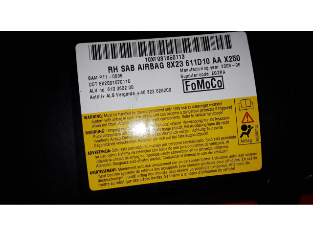 Подушка безопасности в сиденье 8X23611D10AA, EX2001070110 Jaguar XF