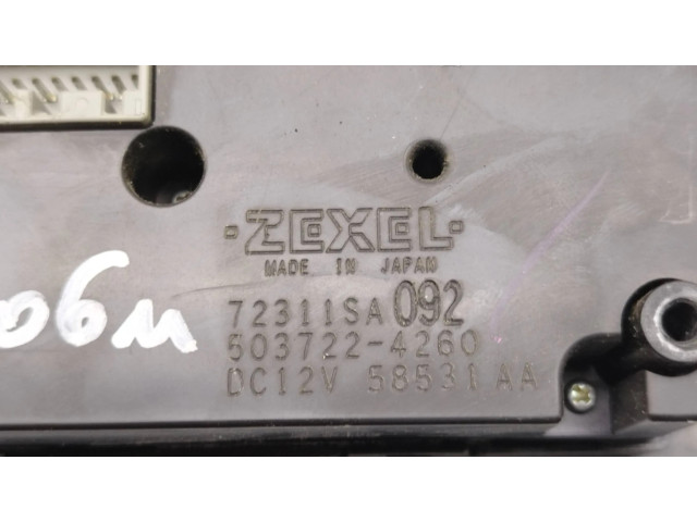 Блок управления климат-контролем 72311SA092, 5037224260 Subaru Forester SG