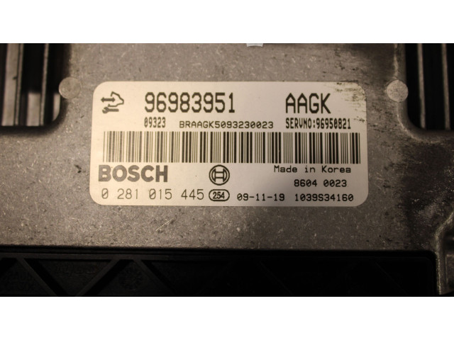 Блок управления двигателя 96983951   Chevrolet Cruze