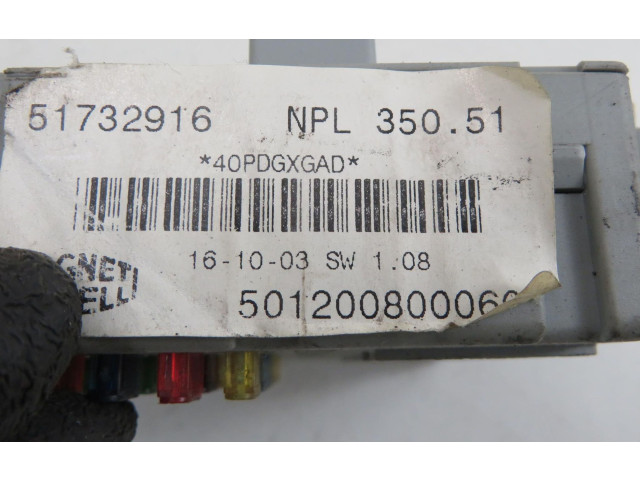 Блок предохранителей 51732916, 51732919 Fiat Idea