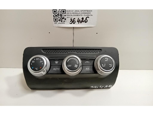 Блок управления климат-контролем 8X0820-043C, 8X0820-043C Audi A1
