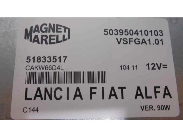 Блок комфорта 51833517, 503950410103   Fiat Punto Evo   