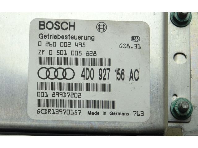 Блок управления коробкой передач 4D0927156AC   Audi A8 S8 D2 4D