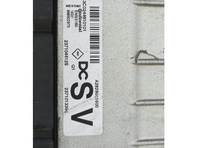 Блок управления двигателя 237104412S, 237101339S Dacia Duster II