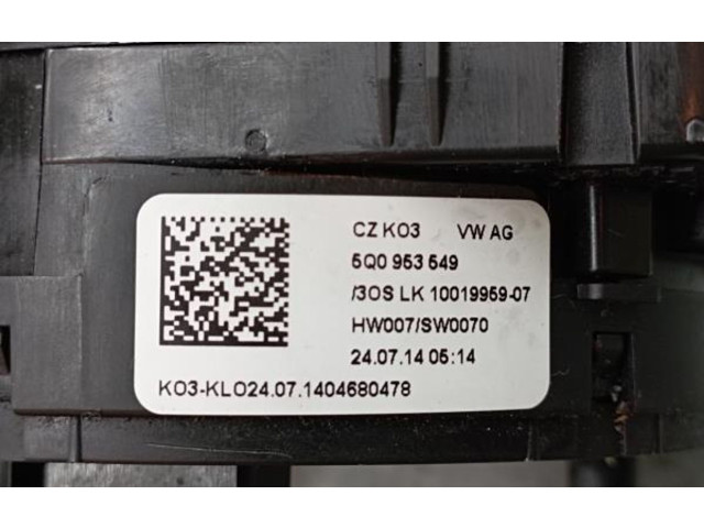 Подрулевой шлейф SRS 5Q0953549 Volkswagen Golf VII