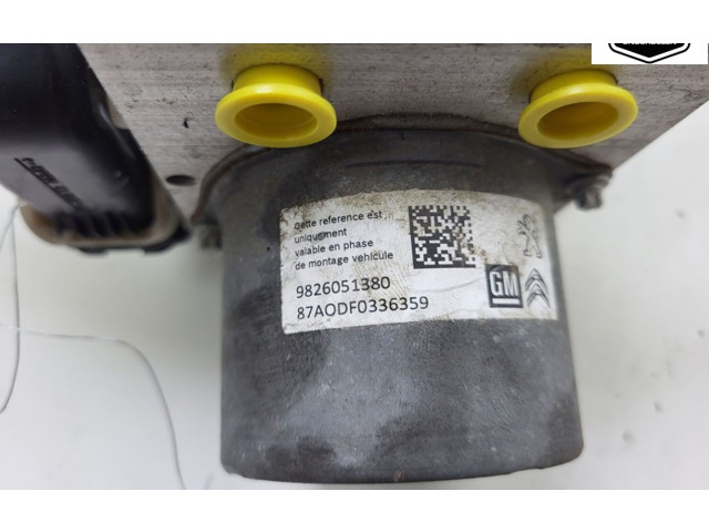 Блок АБС 9826051380, 9826051380   Citroen  C3 Aircross  2017 -  года