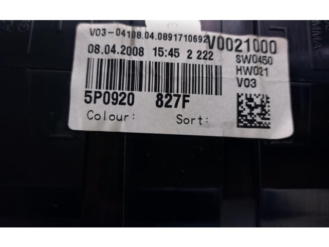 Přístrojová deska Seat Altea XL 2008 5P0920827F