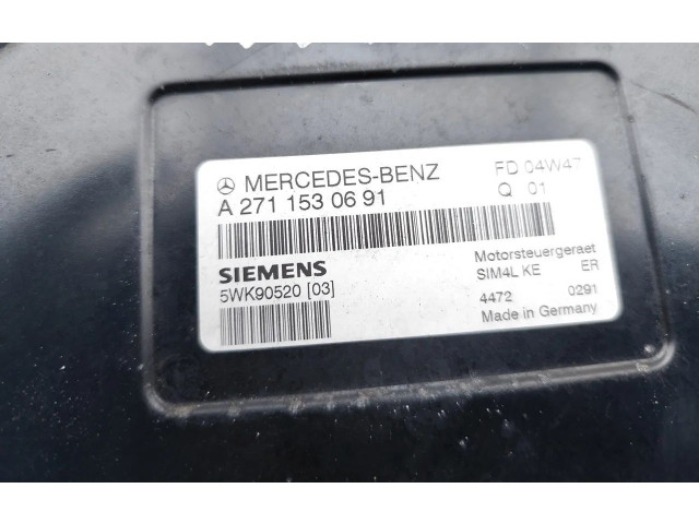 Řídící jednotka A2711530691, 5WK90520 Mercedes-Benz SLK AMG R170 2005