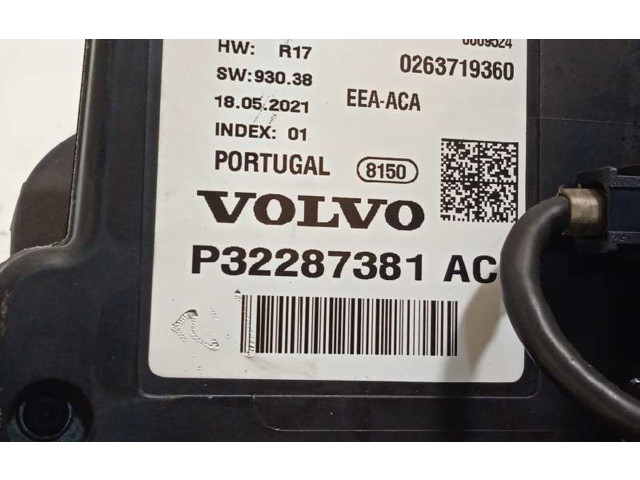 Панель приборов P32287381AC, 32287381   Volvo XC90       