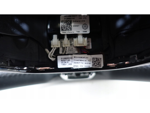 Руль Skoda Octavia Mk4 2019 - года KIEROWNICA MULTIFUNKCYJNA SKODA OCTAVIA IV 4 5E3 5E3419093AP