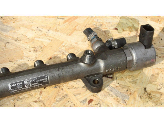 Топливная рампа A6510700595, R9144Z230A Mercedes-Benz GLK (X204) для двигателя OM 651.912