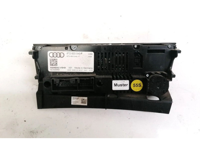 Блок управления климат-контролем 8T2820043F, A2C53255453 Audi A5 8T 8F