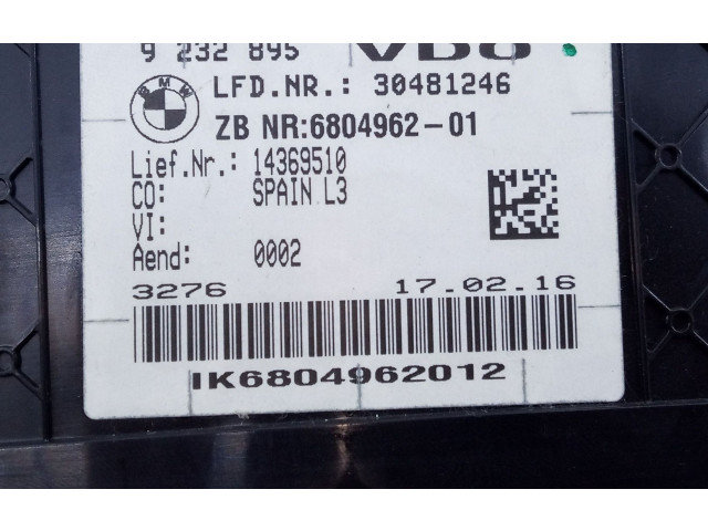 Přístrojová deska BMW 4 F32 F33 2016 9232895, 680496201