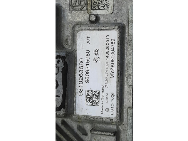 Блок управления коробкой передач 9810263680 Citroen C4 Cactus