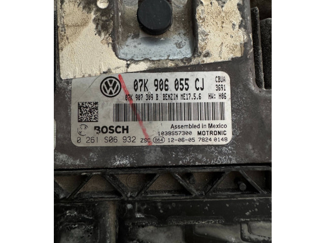 Блок управления двигателя 07K906055CJ, 07K907309B   Volkswagen Jetta VI