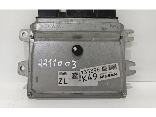 Řídící jednotka 135896, NEC000 Nissan Note (E12) 2013