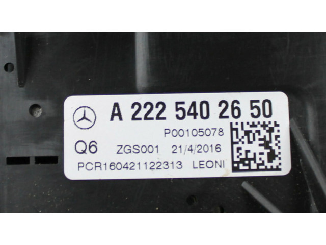 Pojistková skříňka Mercede-Benz S C217 2017