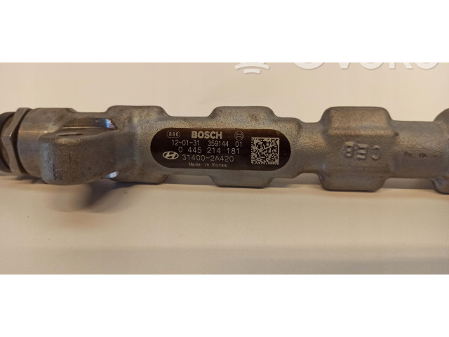 Vstřikovací lišta 31400-2A420 0445214181 KIA Optima