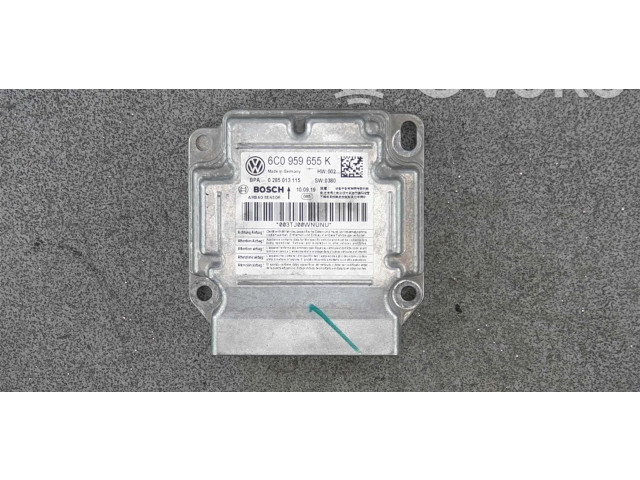 Блок подушек безопасности 6C0959655K, 6C0959655K743 Skoda Fabia Mk3 (NJ)