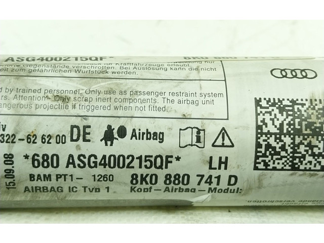 Подушка безопасности двери 8K0880741F, 8K0880741D Audi A4 Allroad
