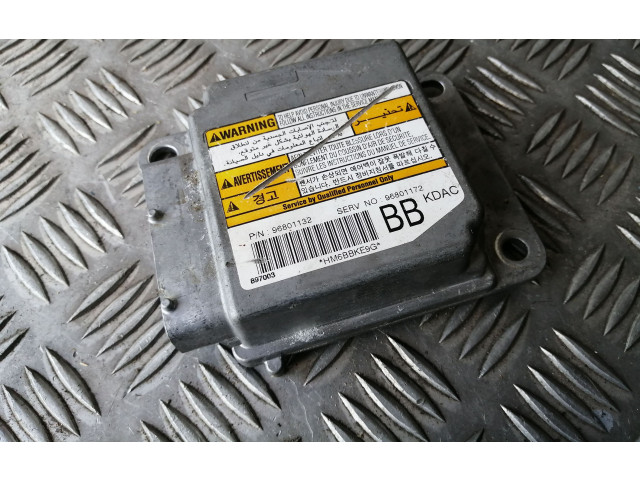 Блок подушек безопасности 96801132, 96801172   Chevrolet Spark