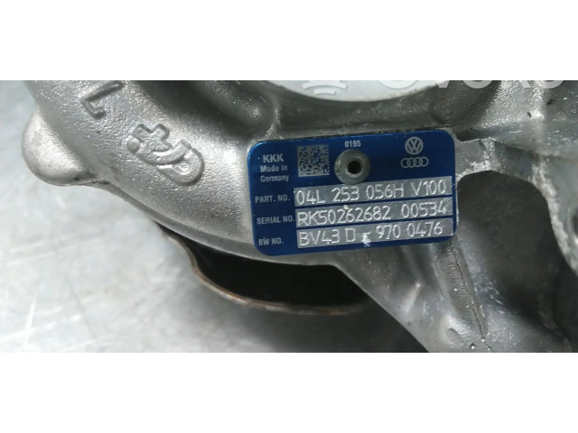 Турбина Audi A6 S6 C7 4G  04L253056H, 04L253056C   для двигателя CNHA      