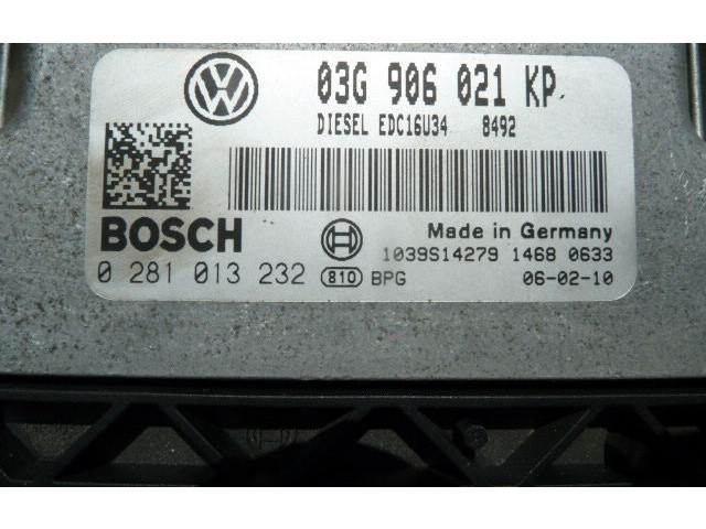 Блок управления двигателем Блок управления XXXXXXXXXXXXXX Volkswagen Golf Plus