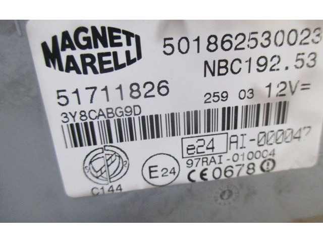 Řídící jednotka 17137 Fiat Stilo 2003