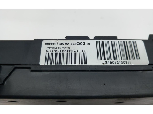 Блок предохранителей 9665547480   Citroen C4 I    